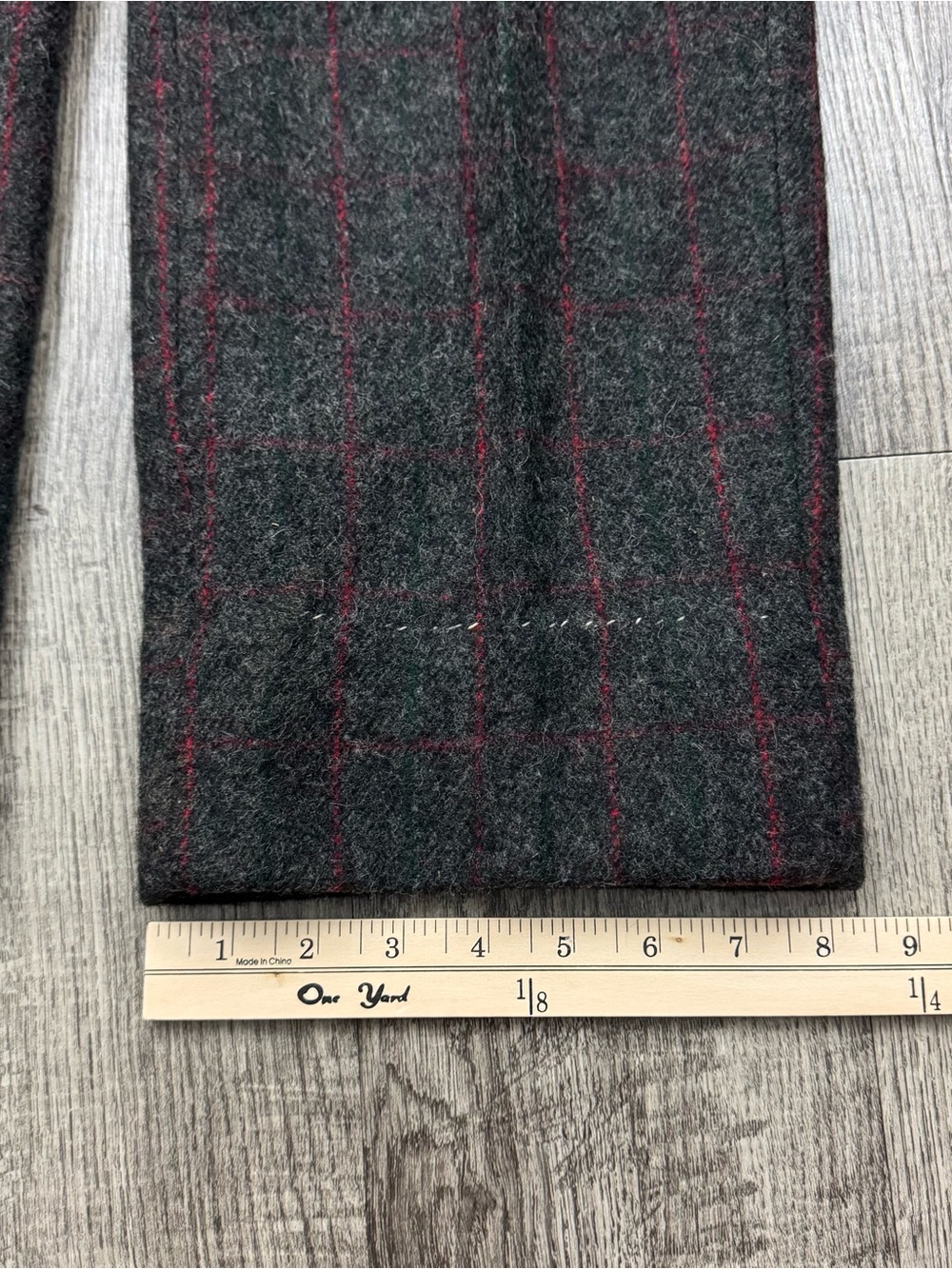 Vintage Woolrich Plaid Wool Pants - Picture 5 of 8